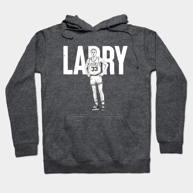 Larry Bird 87 Hoodie by Dibenedetto